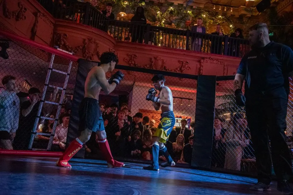 A bout under the lights on fight night